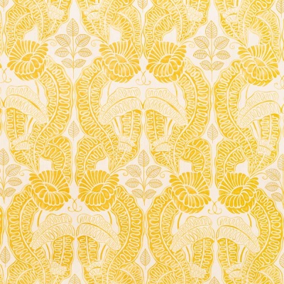 Raoul Dufy Belle de Nuit Linen in Lemon